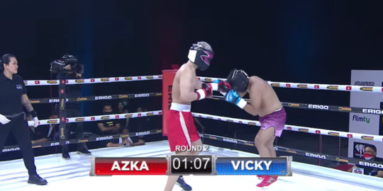 Kalah TKO di Ronde Kedua, Vicky Prasetyo Akui Kehebatan Azka Corbuzier