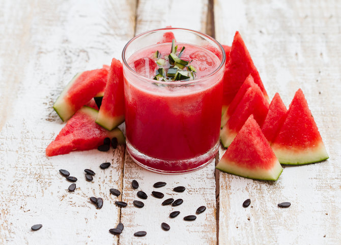 watermelon juice illustration