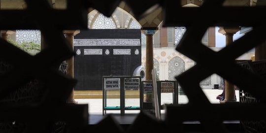 Melihat Miniatur Ka'bah untuk Manasik Haji di Blok M