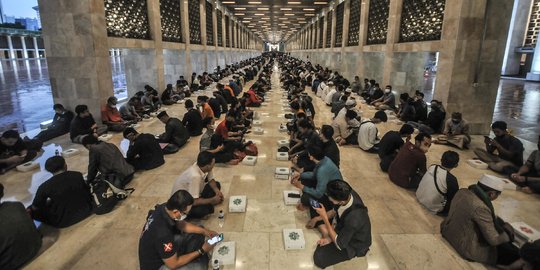 Masjid Istiqlal Kembali Gelar Buka Puasa Bersama