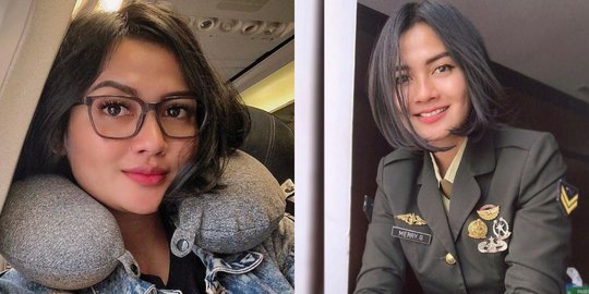 Hobi Gahar Kowad TNI, Berparas Cantik Doyan Naik Motor Cross saat Dinas ke Markas