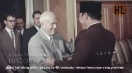 kedekatan soekarno dengan pemimpin uni soviet