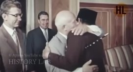 kedekatan soekarno dengan pemimpin uni soviet