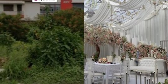 Keren, Bekas Rawa-Rawa Ini Berhasil Disulap Jadi Tempat Nikah Mewah Seperti di Gedung