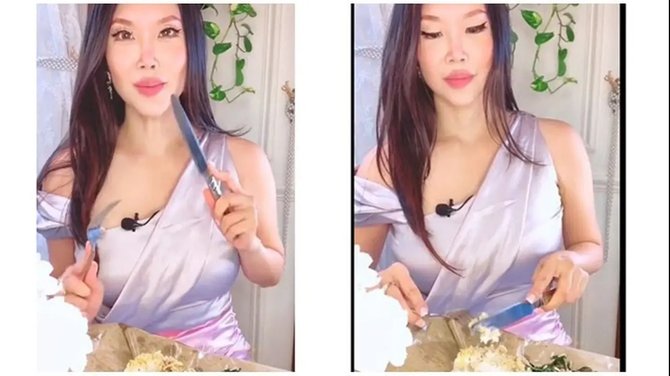 video makan nasi padangnya viral ini chef vindy lee yang kerap ajarkan table manner