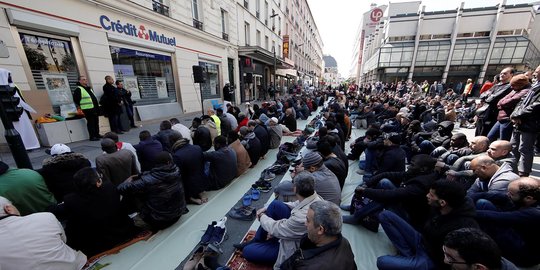 Islamofobia Meningkat di Prancis Jelang Pemilihan Presiden