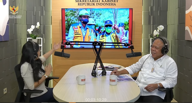 menteri basuki sulit move on dari topi lusuh