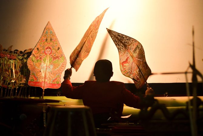 ilustrasi wayang kulit