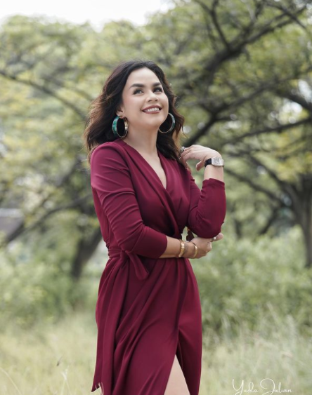 penampilan melaney ricardo curi perhatian intip potretnya kini yang makin langsing