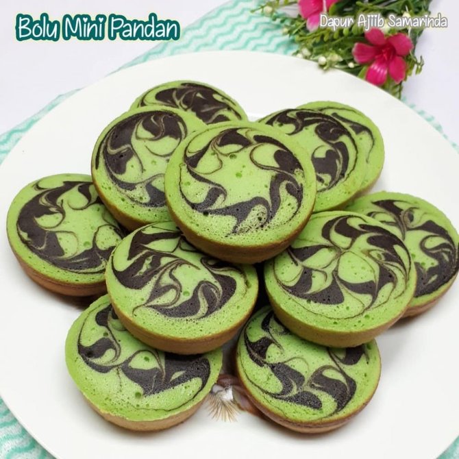 cara membuat bolu pandan