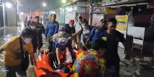 Ratusan Rumah Terdampak Banjir di Kota Tangerang