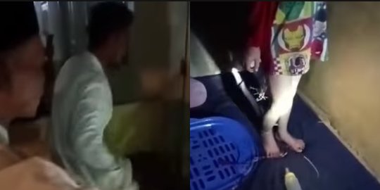 Ayah Tiri Ini Tega Ikat dan Kurung Anaknya, Aksi Warga Beri Pertolongan Jadi Viral