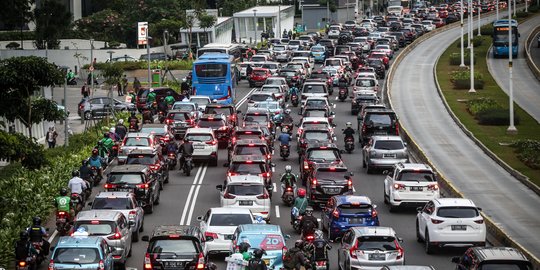 TomTom Traffic Index: Kepadatan di Jakarta Kemarin Sore Capai 100 Persen
