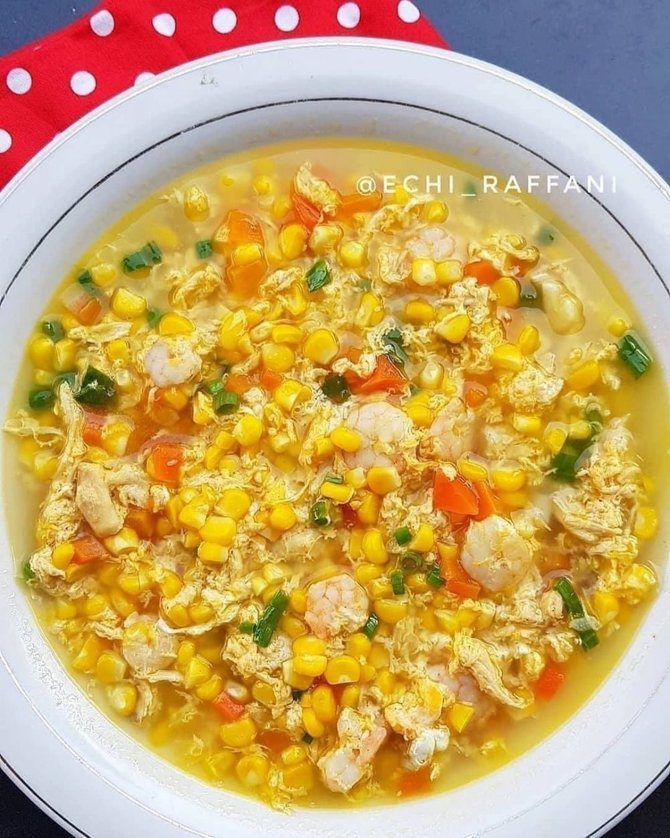 resep sup jagung