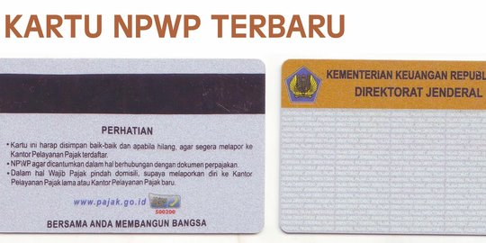 Cara Membuat NPWP Online bagi yang Belum Bekerja, Mudah Dilakukan