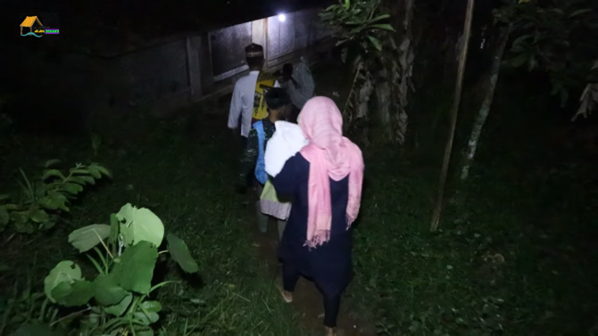 rumah warga disulap jadi tempat tarawih