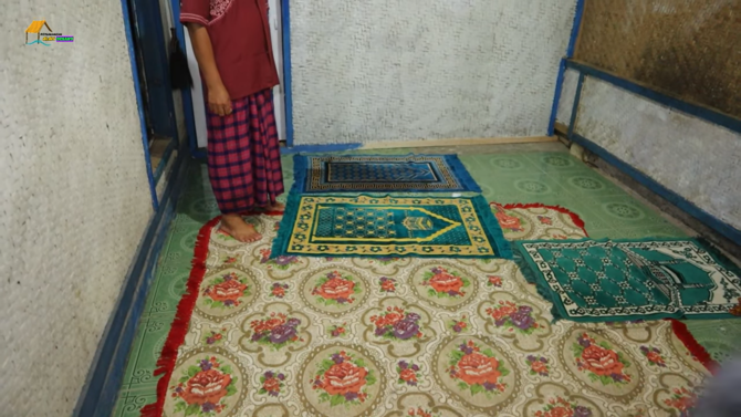 rumah warga disulap jadi tempat tarawih