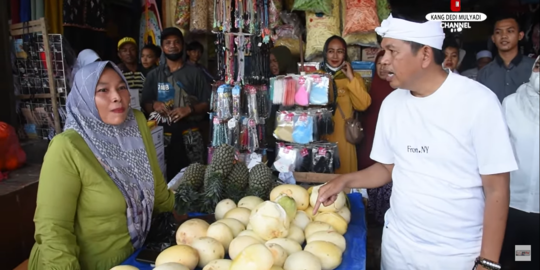 Pedagang Jual Belikan Lapak di Pasar Rp45 Juta, Dedi Mulyadi Ngamuk 'Kita Proses'