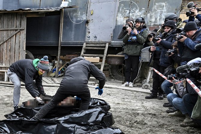 mayat terbakar di bucha ukraina