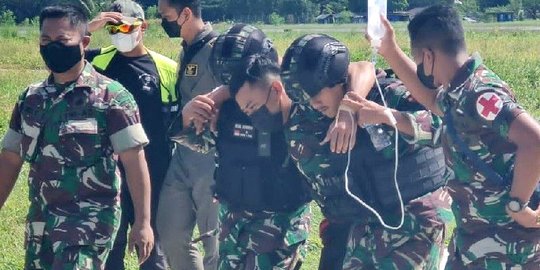 Pos Marinir di Kenyam Ditembaki KKB Papua dari Tiga Arah