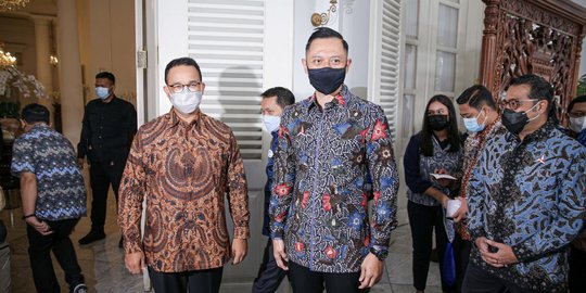 Anies-AHY Unggul di Survei Simulasi Pilpres, Demokrat: Kemungkinan Duet Terbuka