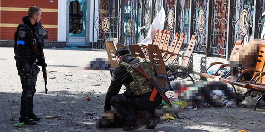 Setelah Rudal Menghantam Stasiun Kereta Kramatorsk
