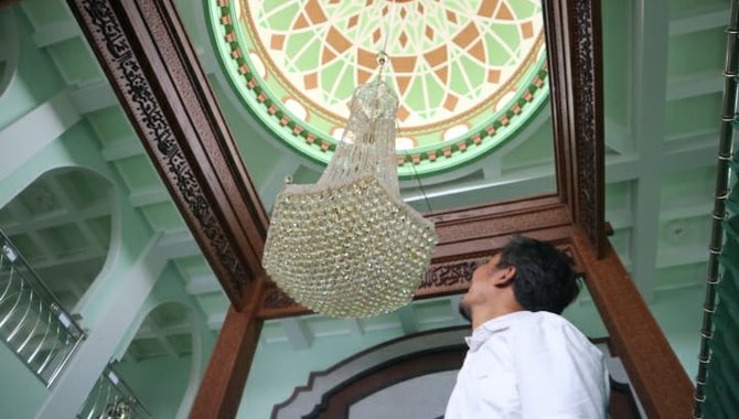 pesantren bungkuk dan empat pilar masjid peninggalan abad 18