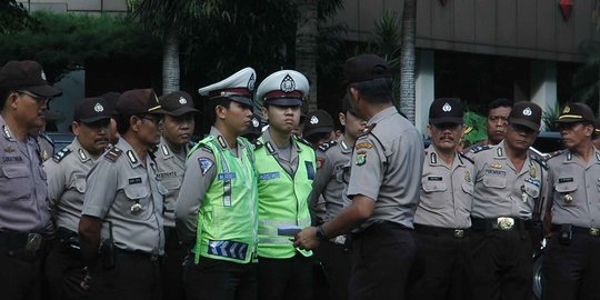 Antisipasi Demo Mahasiswa, Polisi Sekat Wilayah Perbatasan Tangerang