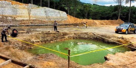 Bocah SD Tewas Tenggelam Galian Pembangunan SPPBE Minanga Tator