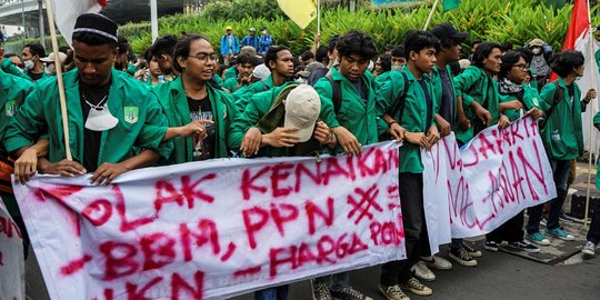 Pimpinan DPR Temui Mahasiswa, Cak Imin Tak Tampak