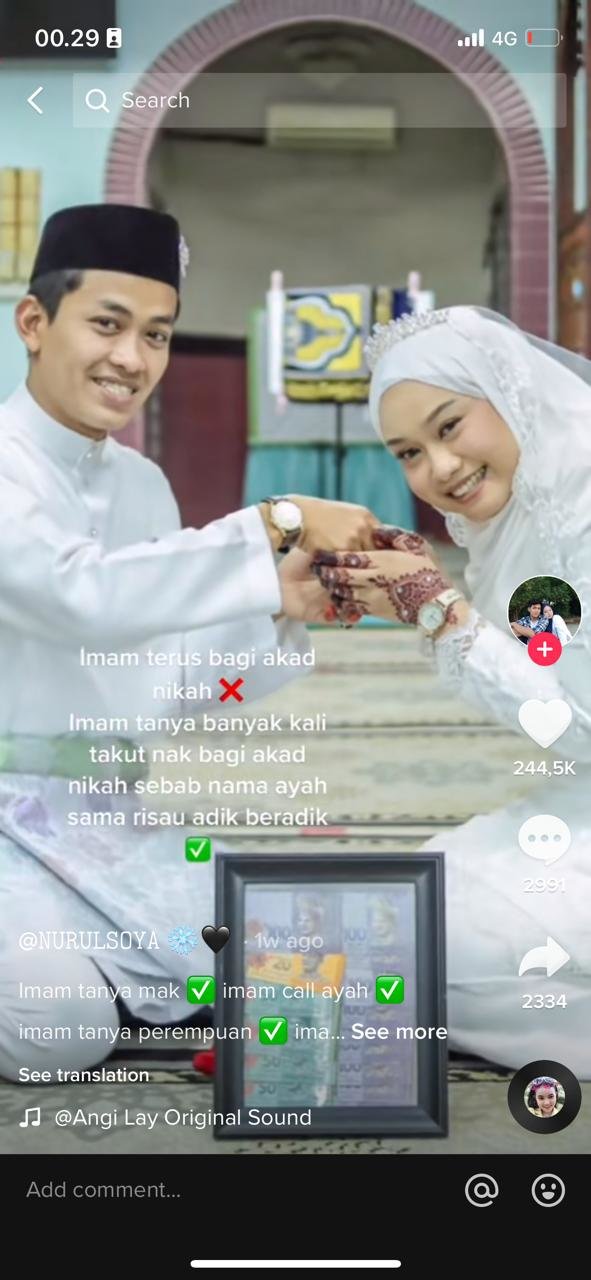 dikira saudara kandung kisah pengantin punya nama ayah yang sama ini viral