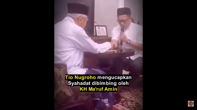 tio nugroho jadi mualaf karena kesetrum suara adzan