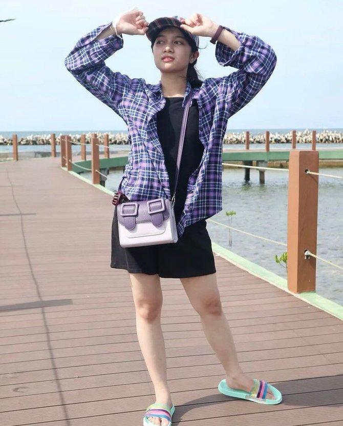 potret terbaru afiqah