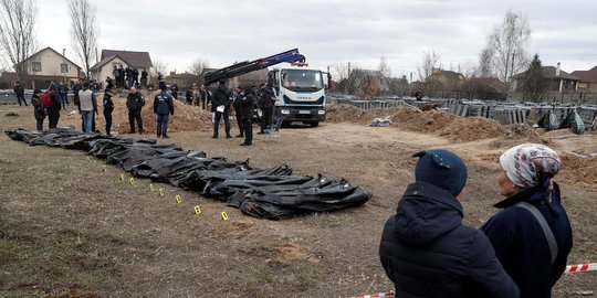 Mereka Berduka Sekaligus Tak Percaya akan Kekejaman Rusia di Ukraina