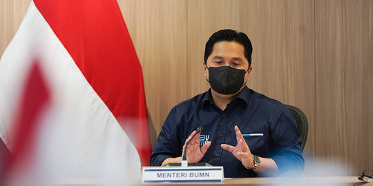 Erick Thohir Ingin Kementerian BUMN Jadi E-Government Pertama Tahun Ini