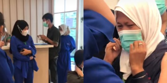 Viral Video OB Memutuskan Resign, Haru Orang Sekantor Nangis