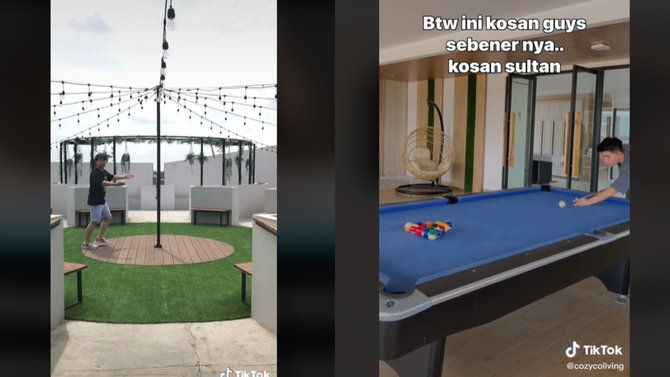 kosan ini mewah banget sewanya rp60 juta