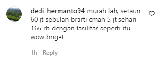 kosan ini mewah banget sewanya rp60 juta