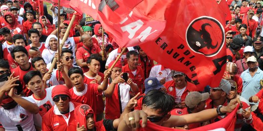 Survei Elektabilitas Parpol di Jateng: PDIP Juara, PKS-Demokrat Tak Tembus 3%