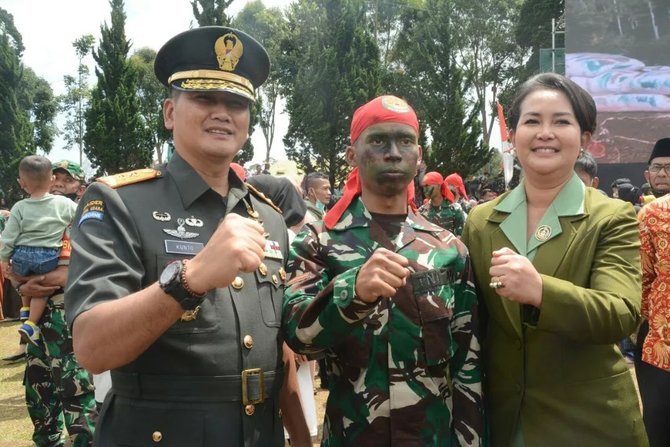 anak pedagang gula keliling jadi tni ditemui mayjen kunto