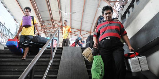 Per 15 April: 15.123 Orang Tinggalkan Jakarta dari Stasiun Gambir dan Senen