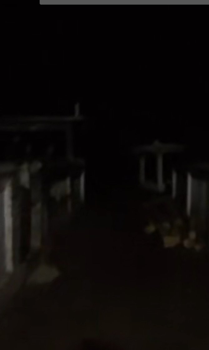 bak uji nyali viral driver ojol antar pesanan nyasar ke makam
