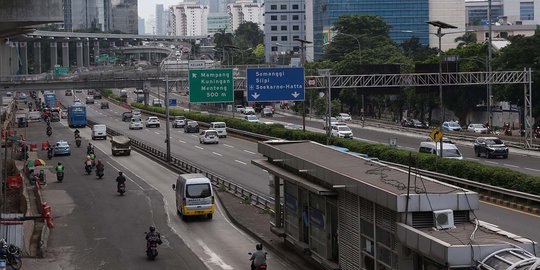 Lalu Lintas Jalan Arteri Jakarta dan Tol Jabodetabek Terpantau Lancar Pagi Ini