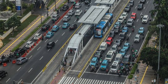 Lalu Lintas Jakarta Hari Ini: Sejumlah Ruas Jalan Ramai Lancar