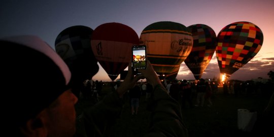 Melihat Festival Balon Internasional ke-34 di Brasil