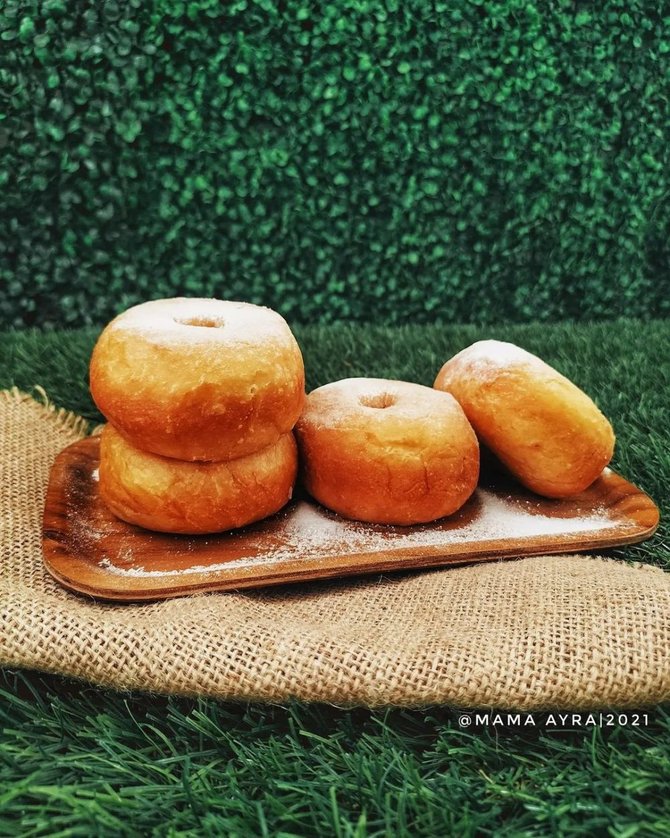 donat kentang gula halus