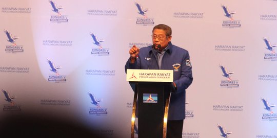 SBY Tegaskan Hanya Ada Satu Matahari dalam Partai Demokrat