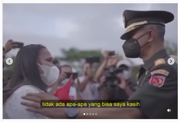 tangis haru ibunda henz anaknya kini jadi tni