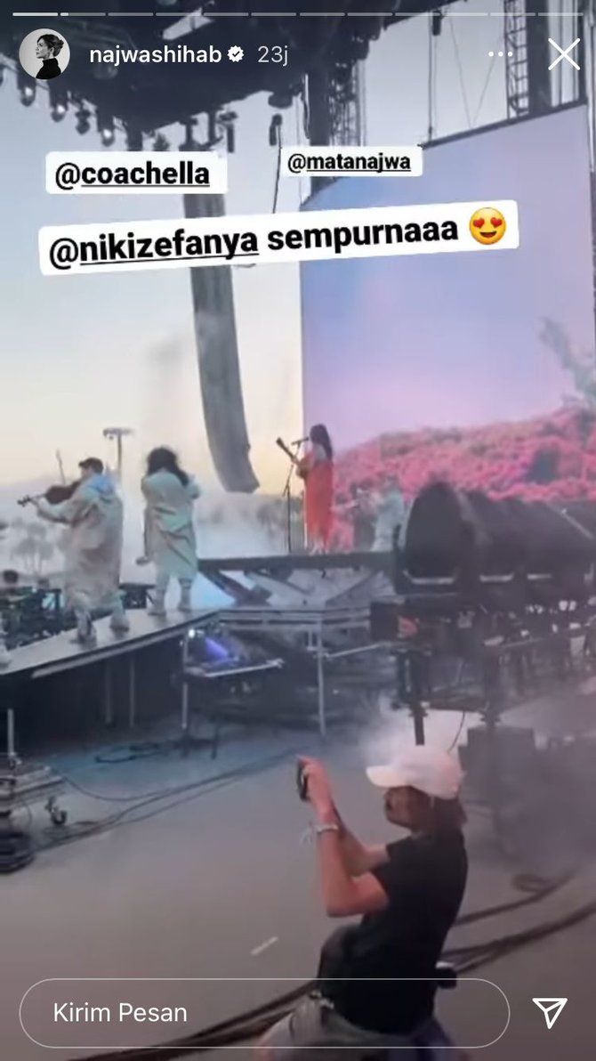 najwa shihab di coachella 2022