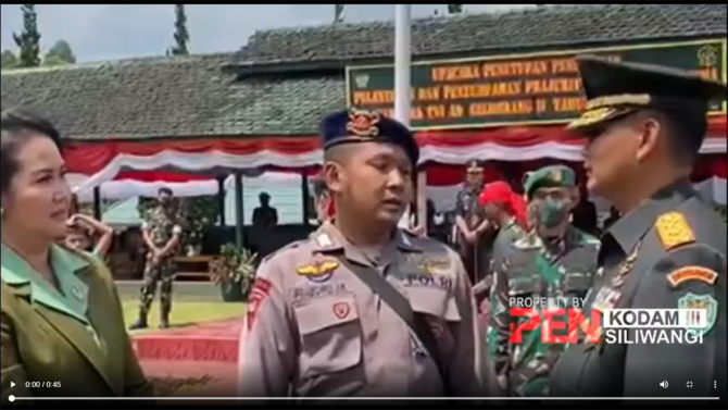 ditelantarkan ortu lalu diasuh anggota polisi kini jadi tni